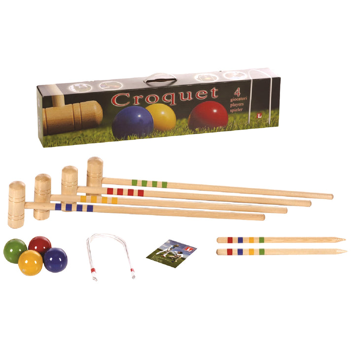 4 Player Croquet Set
