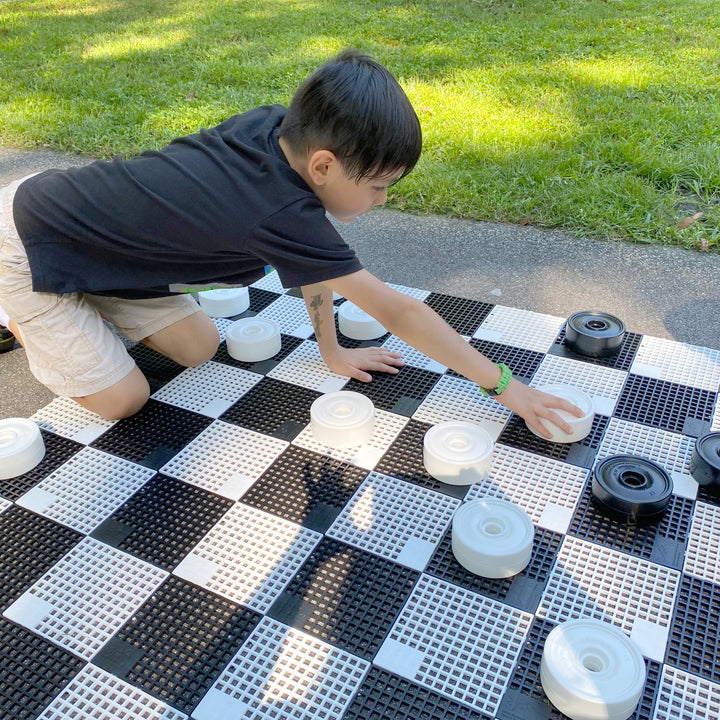 Mini-Giant 8x8 Tile Game Board For Use With Mini-Giant Chess or Checker Sets