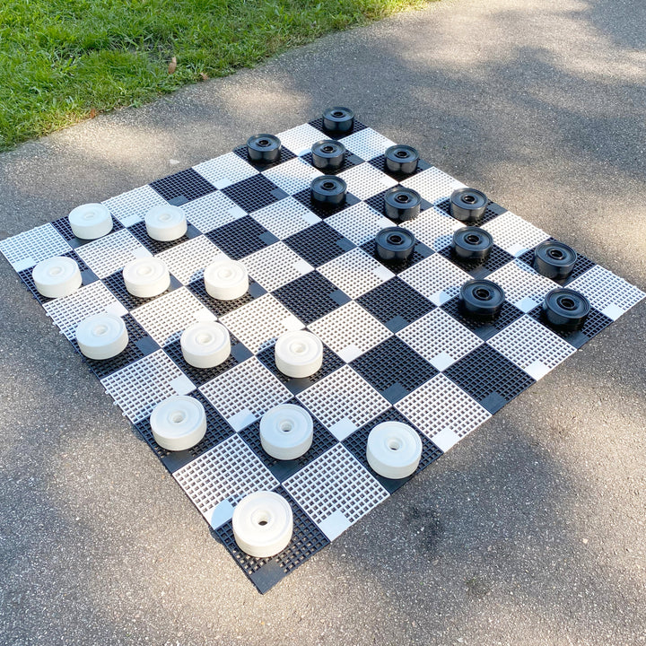 Mini-Giant 8x8 Tile Game Board For Use With Mini-Giant Chess or Checker Sets