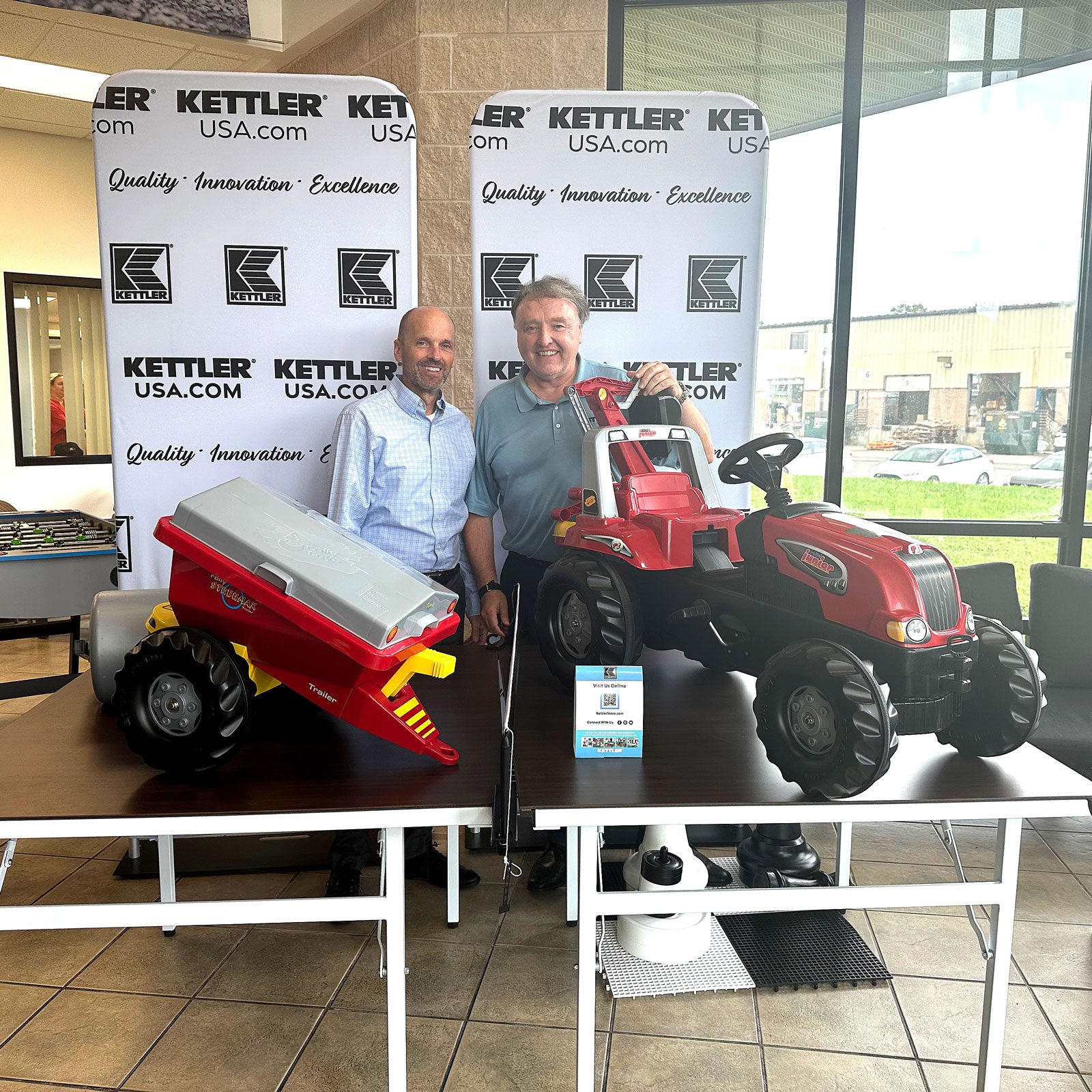 Above and beyond our call to manufacture and distribute the highest quality products, KETTLER looks for ways to give back to our community. Through our KETTLER Cares program, we partner with organizations that share our heart for enriching people’s lives.