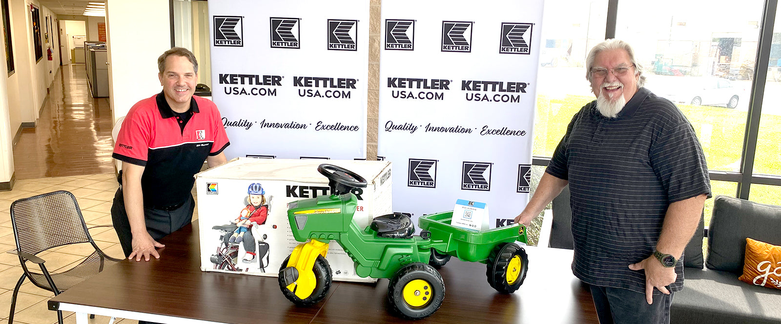 Above and beyond our call to manufacture and distribute the highest quality products, KETTLER looks for ways to give back to our community. Through our KETTLER Cares program, we partner with organizations that share our heart for enriching people’s lives.