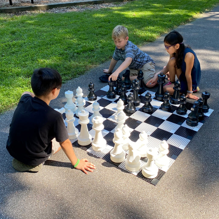 Mini-Giant Chess Pieces