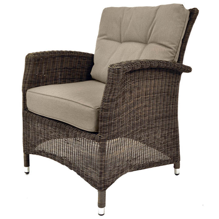 Lakena 4-Piece Wicker Rattan Lounge Set With Cushions