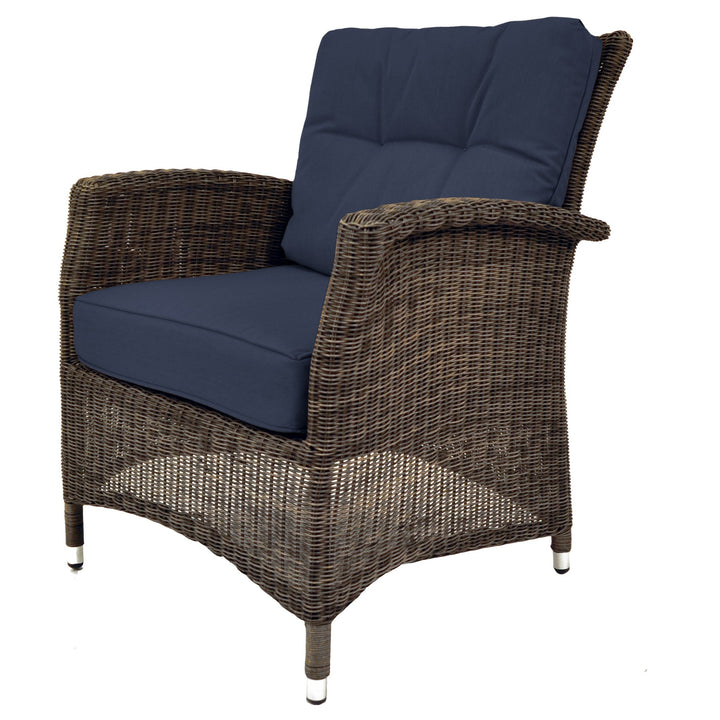 Lakena 4-Piece Wicker Rattan Lounge Set With Cushions