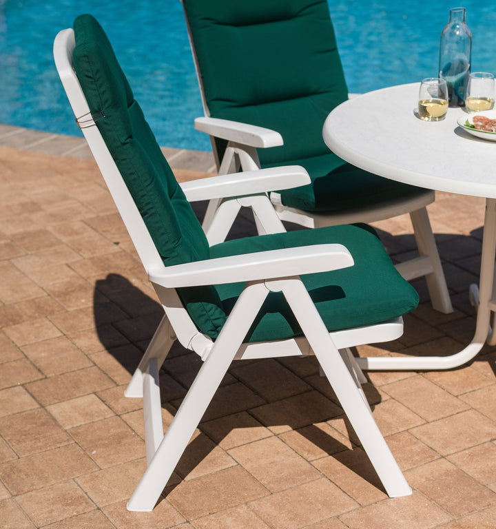 Sieger 5-Piece Resin Dining Set With Cushions