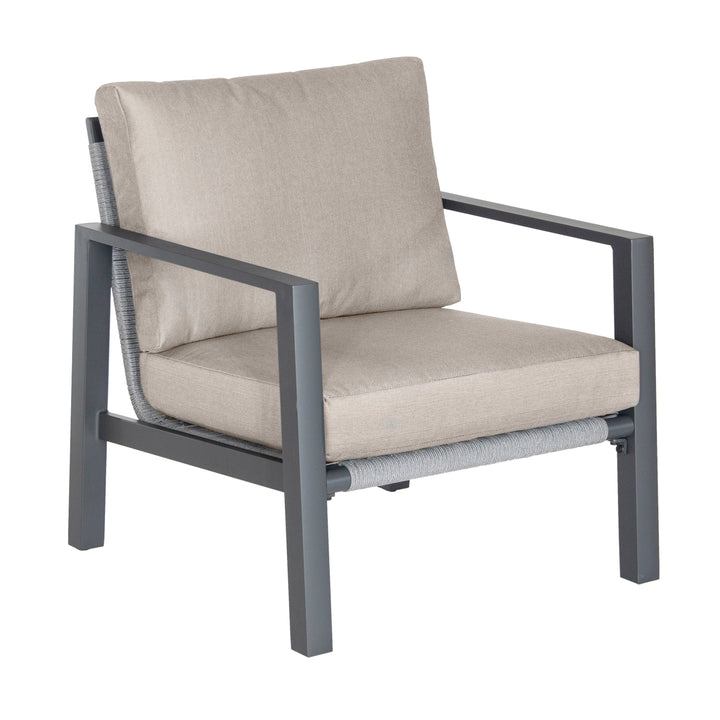 Larno Aluminum Lounge Set (Two Boxes)