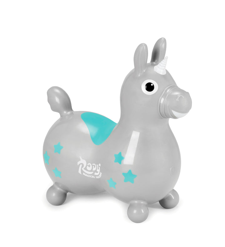 Our celebrated Rody now in the exclusive unicorn version. The magical horn and the sparkling stars stimulate children’s imagination. Having the same features as Rody horse, also Rody Magical Unicorn helps your child develop balance, movement skills and coordination.