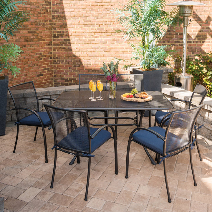 Pilano 7-Piece Wrought Iron Dining Set