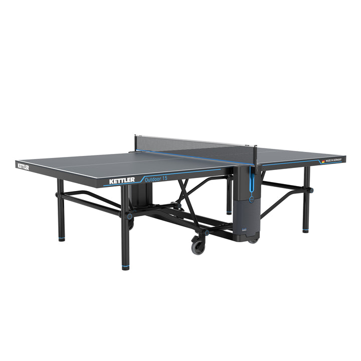 Made in Germany Table Tennis Table in playback position