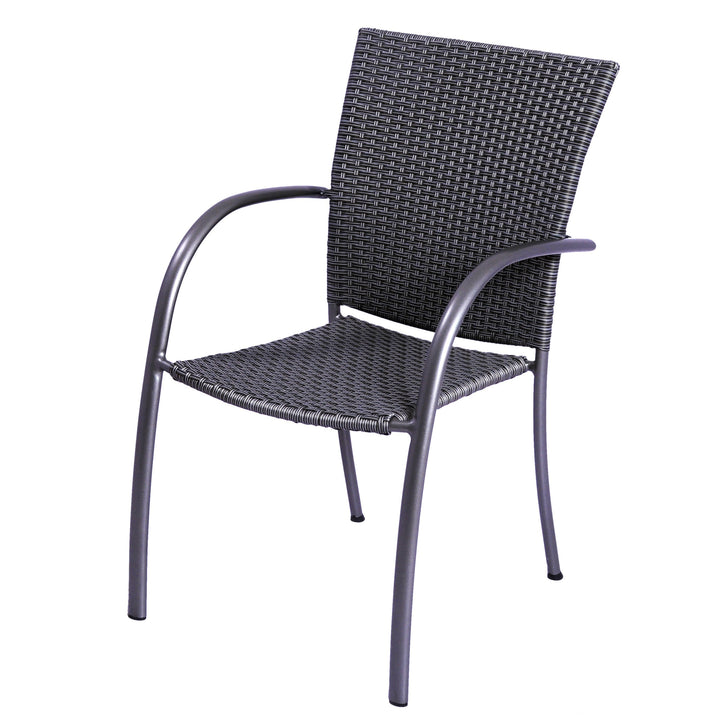 Pilano Woven Stackable Arm Chair