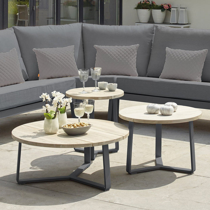 All Weather Coffee Tables (Aluminum & Polylumber) - Lava