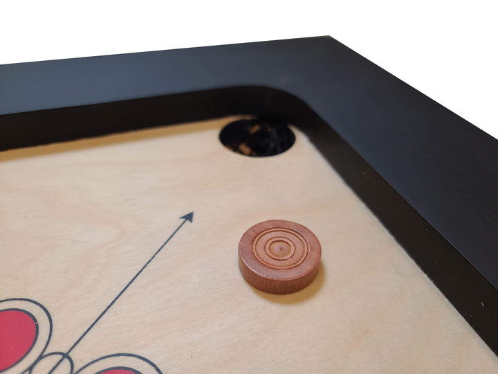 children playing on the STAG Championship Carrom Board