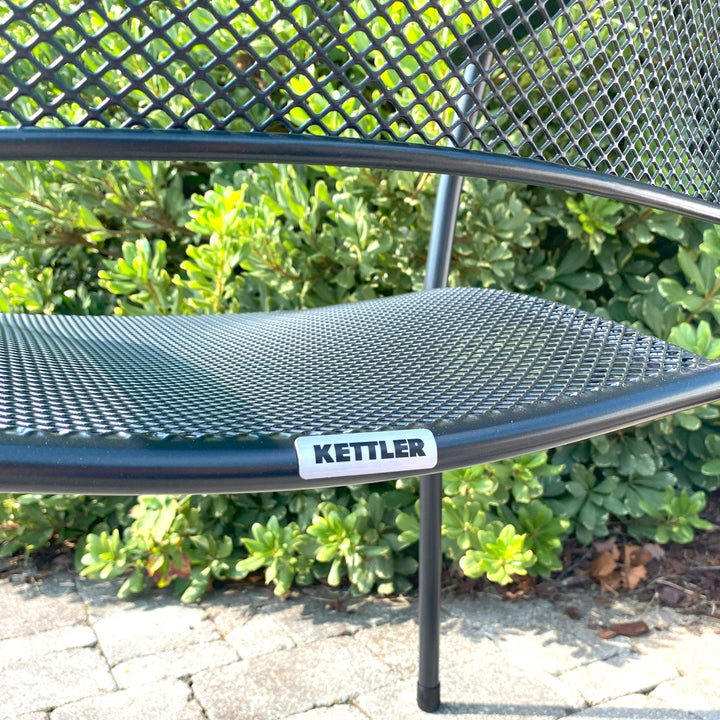 The Kettler Caredo collection is an elegant collection of steel mesh dining products that is at home in any outdoor setting. The Caredo features a comfortable seating position thanks to it's ergonomic curved back and seat. Kettler's Electrotherm™ finish of the Caredo gives the furniture a classic look for traditional gardens while still protecting the furniture from the elements.