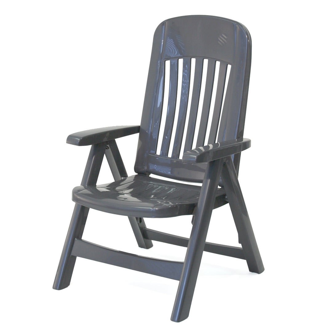 Comtesse Polymer Resin Multi Position Chair - Grey
