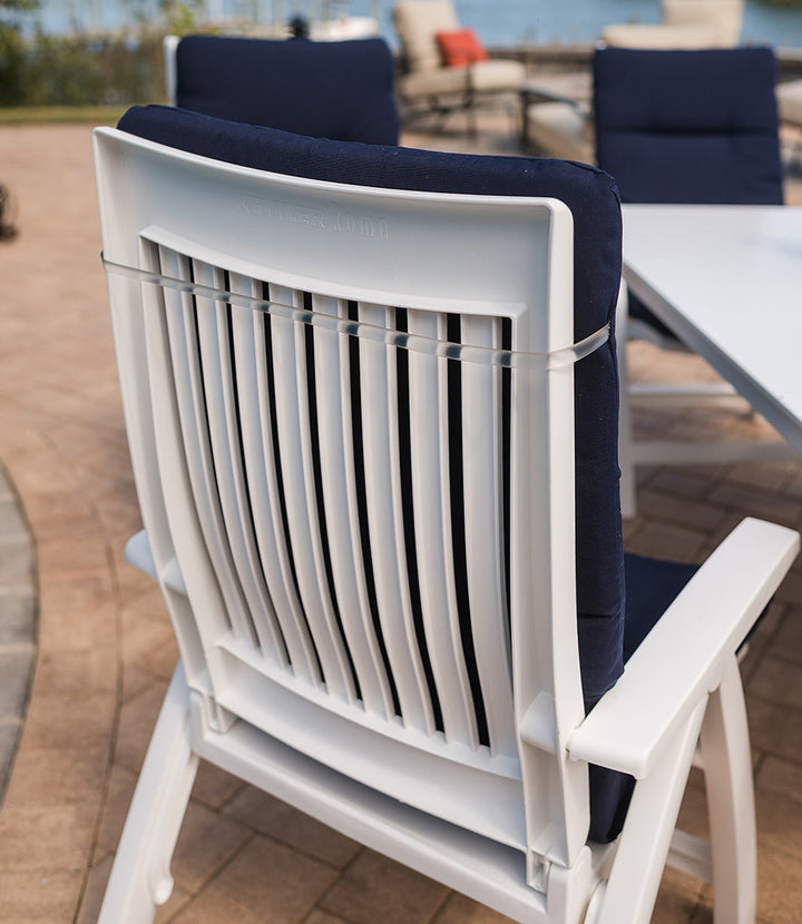 Roma 7-Piece Resin Dining Set With Cushions