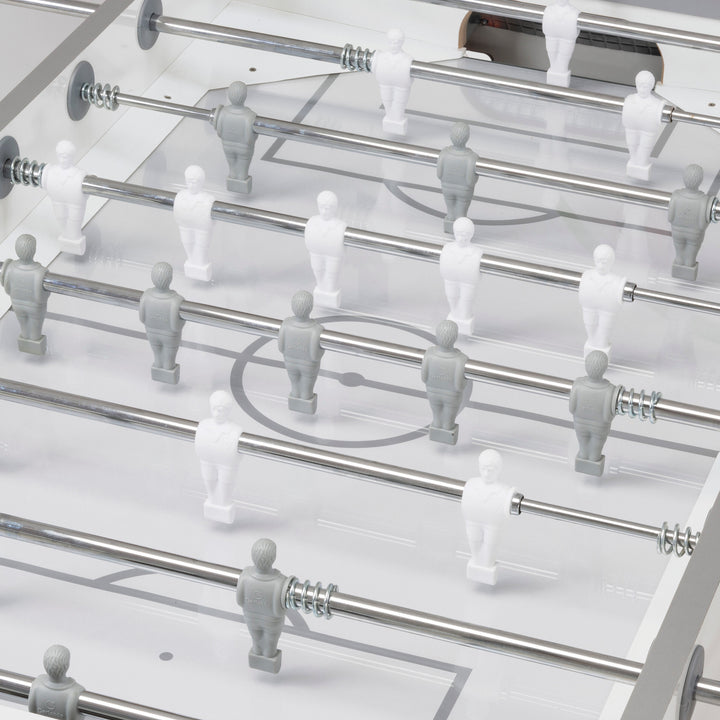 The Garlando G-500 Indoor Foosball Table has excellent stability and outstanding playability characteristics, while also boasting a stylish, ultramodern design.