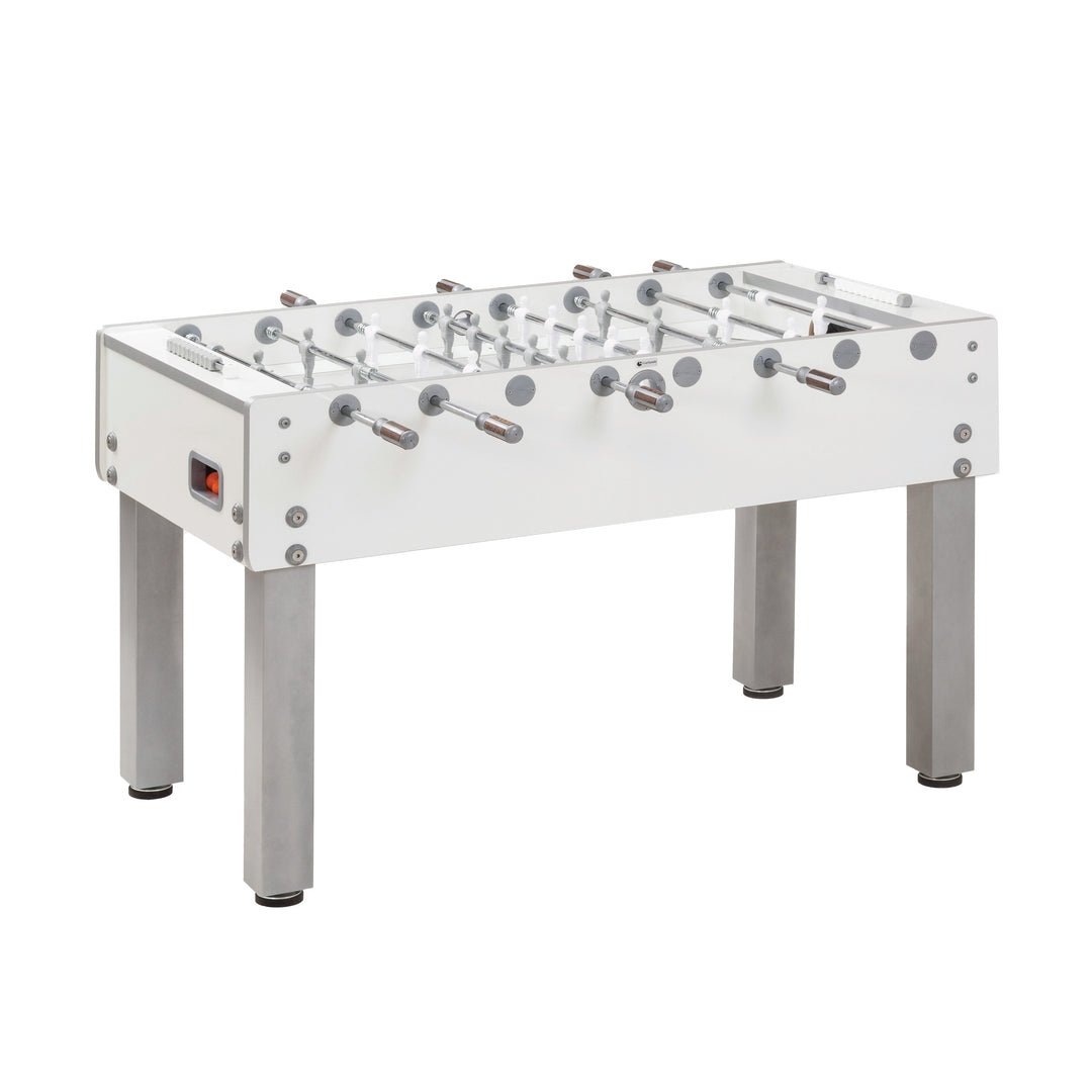 The Garlando G-500 Indoor Foosball Table has excellent stability and outstanding playability characteristics, while also boasting a stylish, ultramodern design.