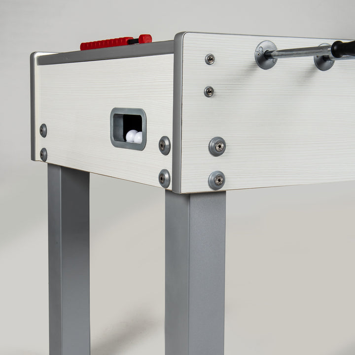 The GARLANDO G-500 OUTDOOR is weatherproof so you can bring all the great foosball fun outside. It is perfect for those who love the game but do not have enough free space for an indoor table.