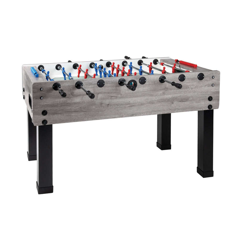 The Garlando G-500 Indoor Foosball Table has excellent stability and outstanding playability characteristics, while also boasting a stylish, ultramodern design.