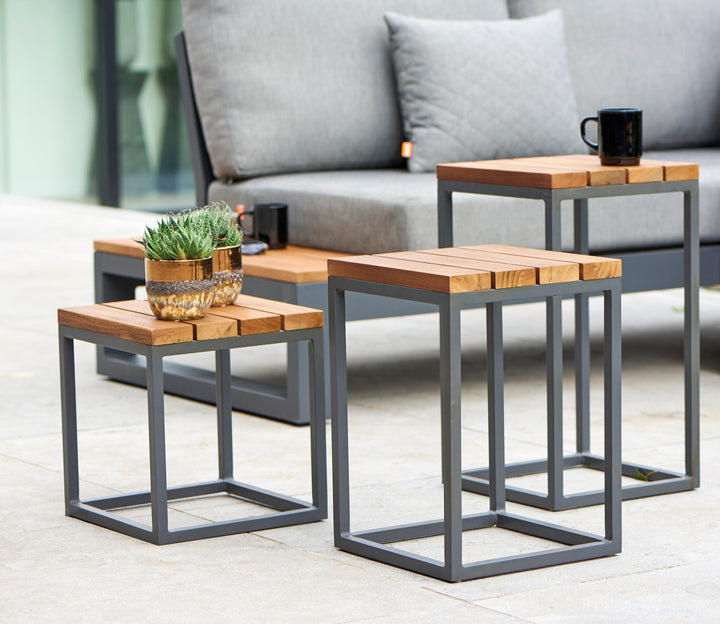 Gili Teak Top Side Tables