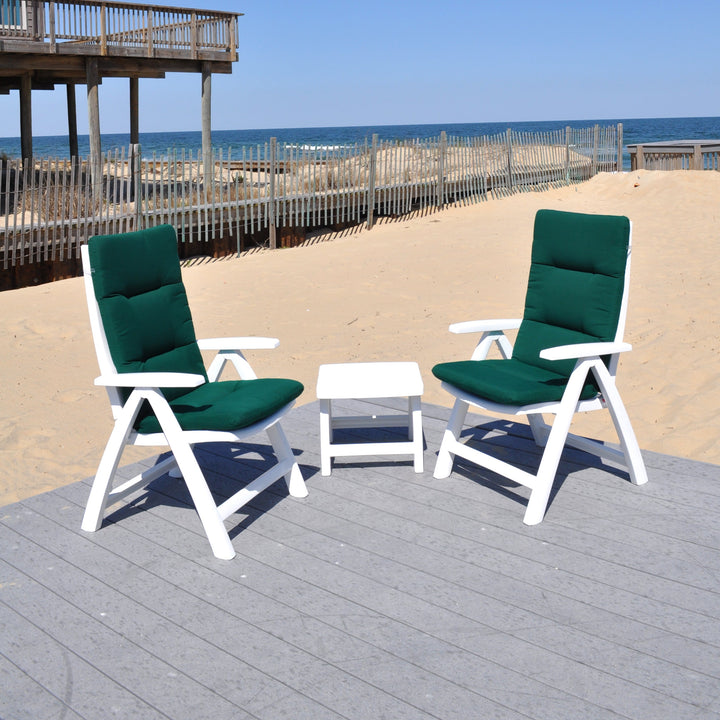 Roma 3-Piece Lounge Set with Cushions