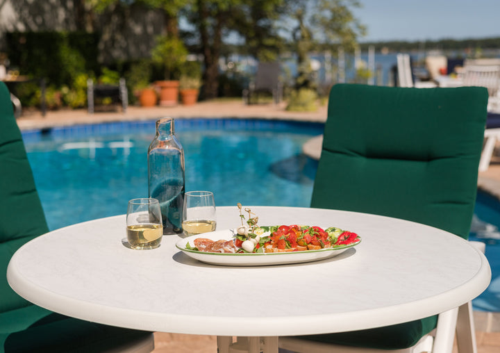 Sieger 5-Piece Resin Dining Set With Cushions