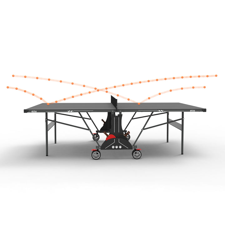 Stealth Indoor Table Tennis Table 2-Player Bundle