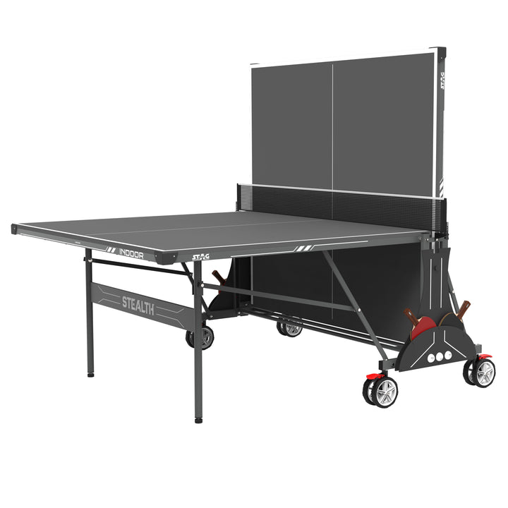 Stealth Indoor Table Tennis Table 2-Player Bundle