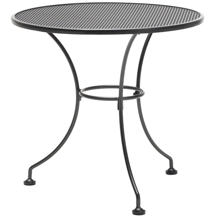 KETTLER® utilizes an exclusive Electrotherm™ coating technology on all of wrought furniture. This finish is three (3) times thicker than a conventional powder coat. The Electrotherm™ coating creates an extremely smooth finish with obsolete weld points and resists scratching, peeling, fading and chipping. Another advantage is that the furniture will remain approximately twenty percent (20%) cooler after long sun exposure