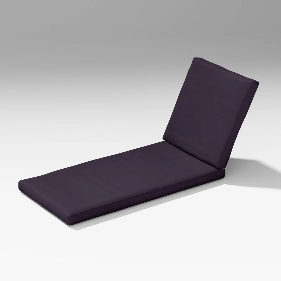 Elevate Chaise Lounge Cushion in Navy Linen