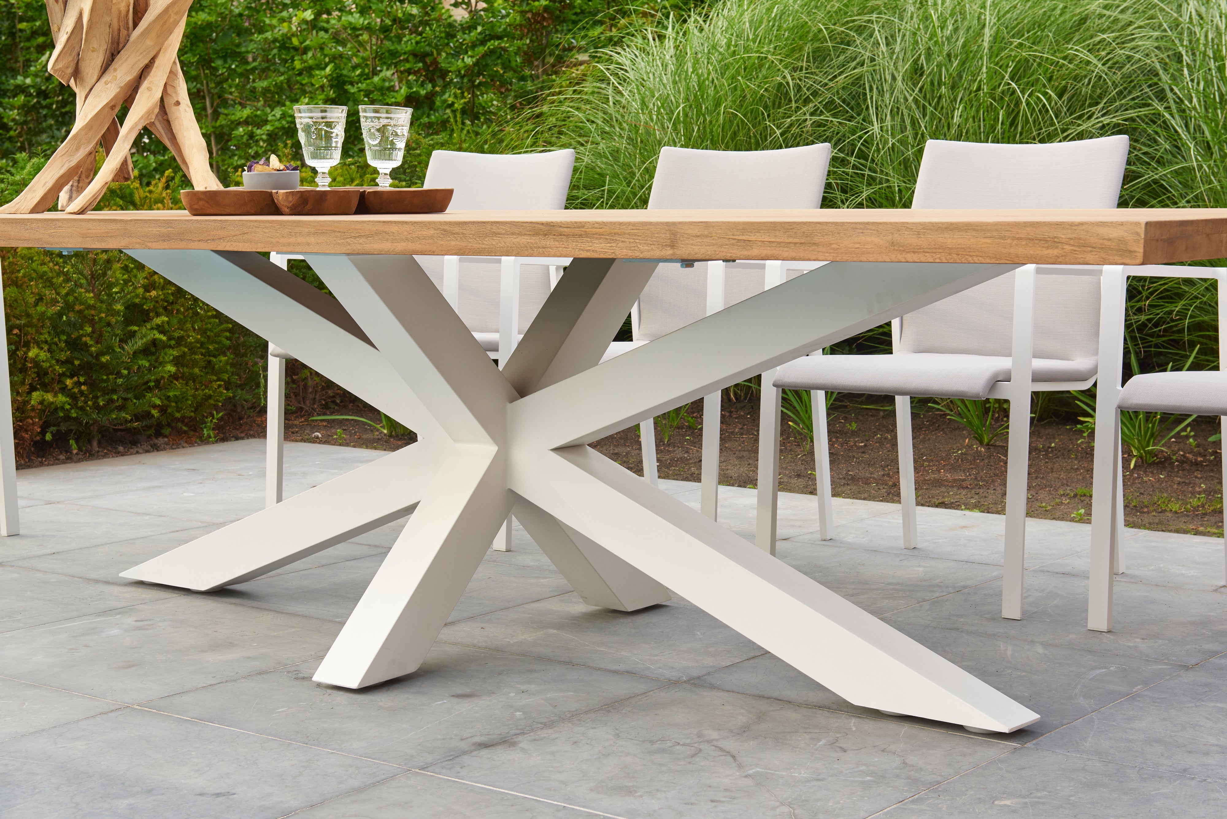 Timor 90” x 40” Teak Top Dining Table – KETTLER Retail Showroom Timor 90” x 40” Teak Top Dining Table – KETTLER Retail Showroom