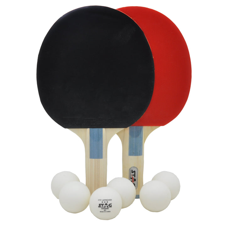 Stealth Indoor Table Tennis Table 2-Player Bundle