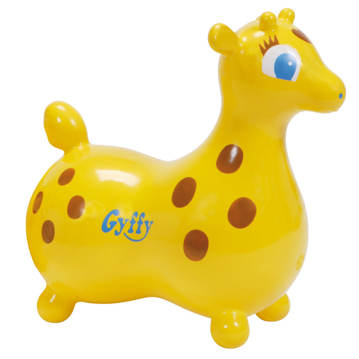 Gyffy The Giraffe Bounce Toy With Pump
