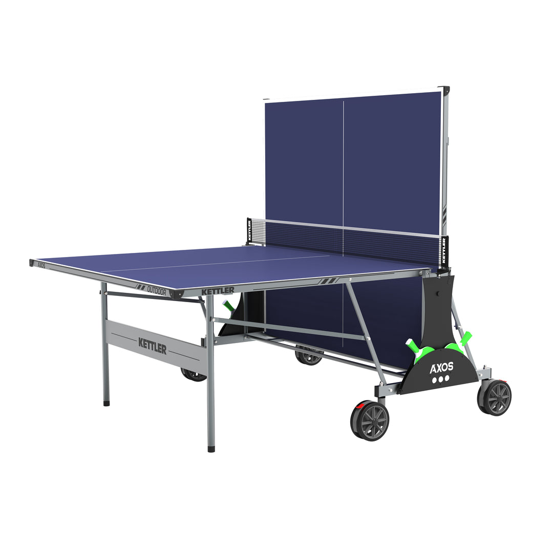 Axos Outdoor Table Tennis Table in playback position