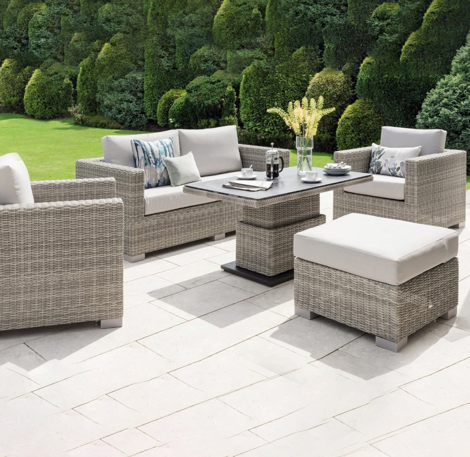 Cheap garden lounge set hotsell