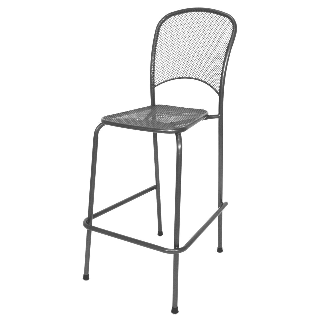 Carlo designed in germany wrought iron bar chair 