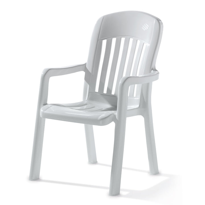 Comtesse Polymer Resin Stackable Chair