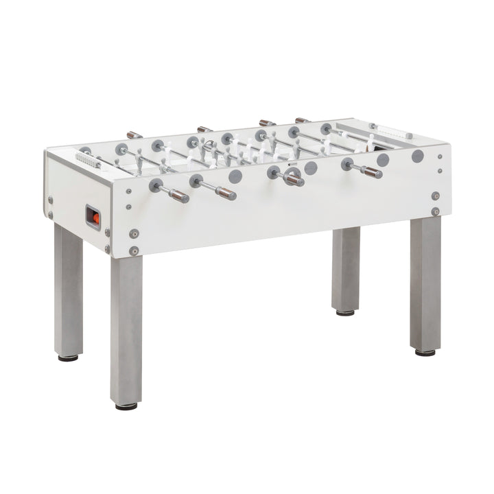 The Garlando G-500 Indoor Foosball Table has excellent stability and outstanding playability characteristics, while also boasting a stylish, ultramodern design. 