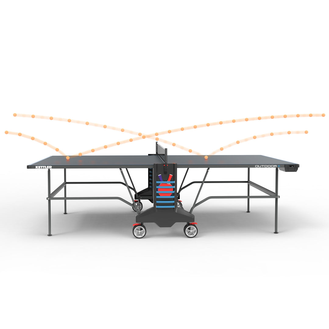 Outdoor 6 Table Tennis 4-Player Bundle – KETTLER Retail Showroom Outdoor 6 Table Tennis 4-Player Bundle – KETTLER Retail Showroom