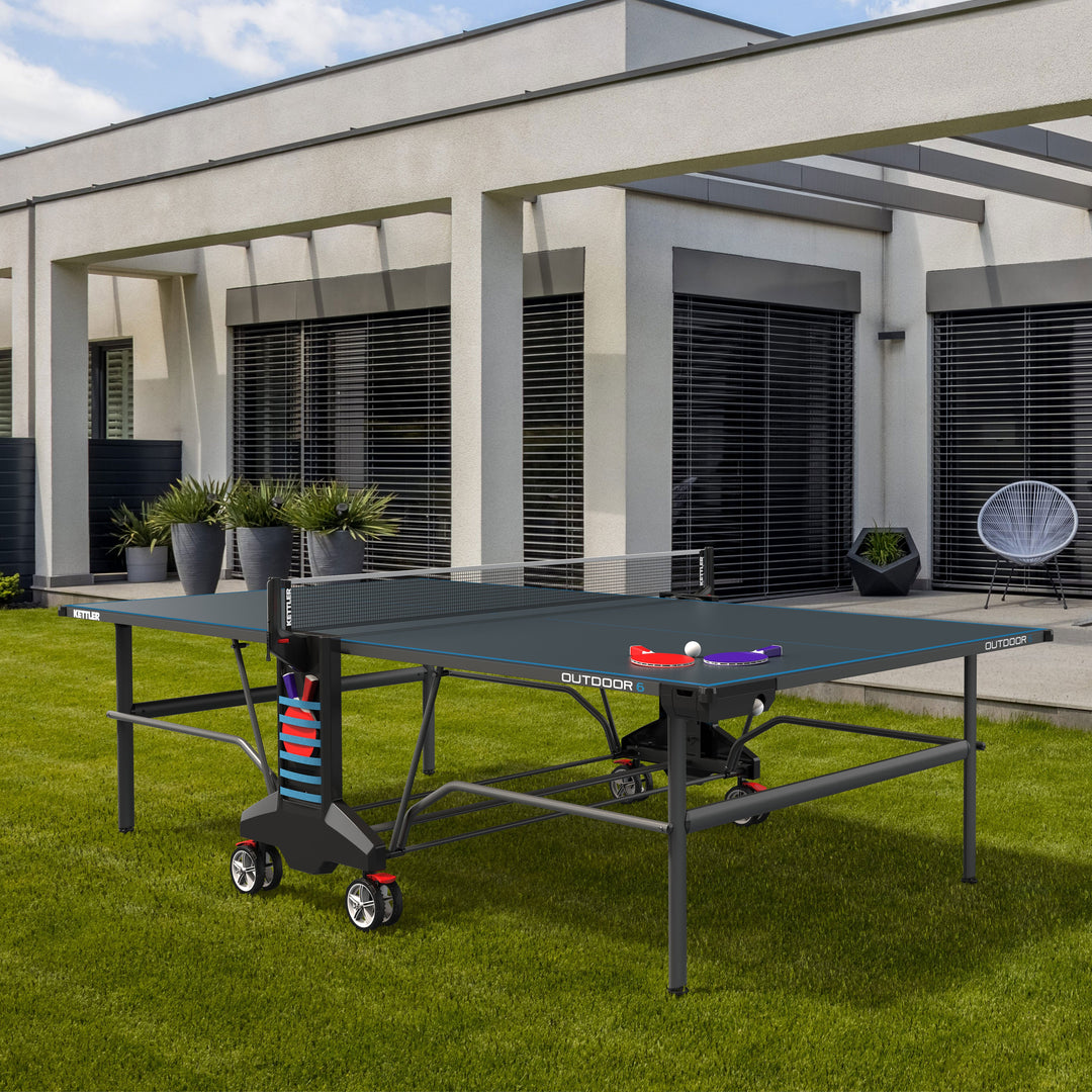 Outdoor 6 Table Tennis 4-Player Bundle – KETTLER Retail Showroom Outdoor 6 Table Tennis 4-Player Bundle – KETTLER Retail Showroom