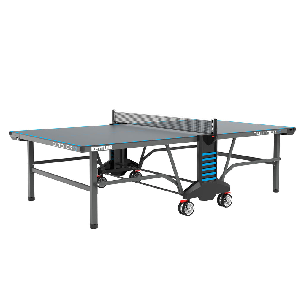 Outdoor 10 Table Tennis Table 4-Player Bundle – KETTLER Retail Showroom