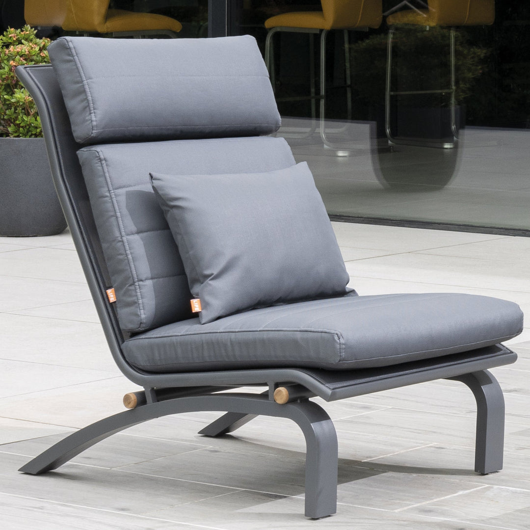 Felix Armless Lounge Chair With Cushions