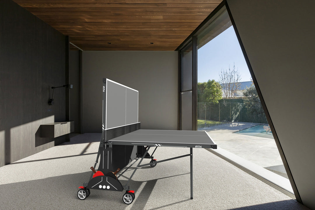 Stealth Indoor Table Tennis Table 2-Player Bundle