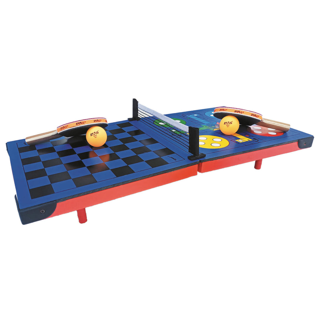 STAG 4-in-1 Super Mini Table Tennis Game Table